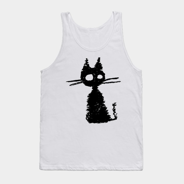 RiGatto il Magnifico - the perfect black cat Tank Top by LiveForever